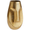 VASE 37 cm  - Goldfarben, Trend, Metall (22cm) - Ambia Home