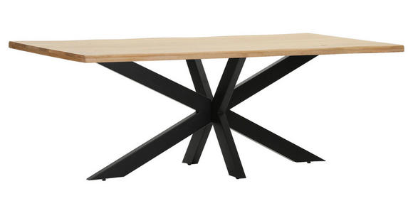 TISCHPLATTE      - Eichefarben, Design, Holz (220/100/4cm) - Landscape