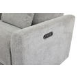 ECKSOFA  in Webstoff Grau  101/212 cm  - Schwarz/Grau, Design, Kunststoff/Textil (101/212cm) - Carryhome