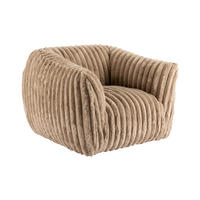 FÅTÖLJ i textil, trä beige  - beige, Design, trä/textil (74/105/97cm) - Best Price