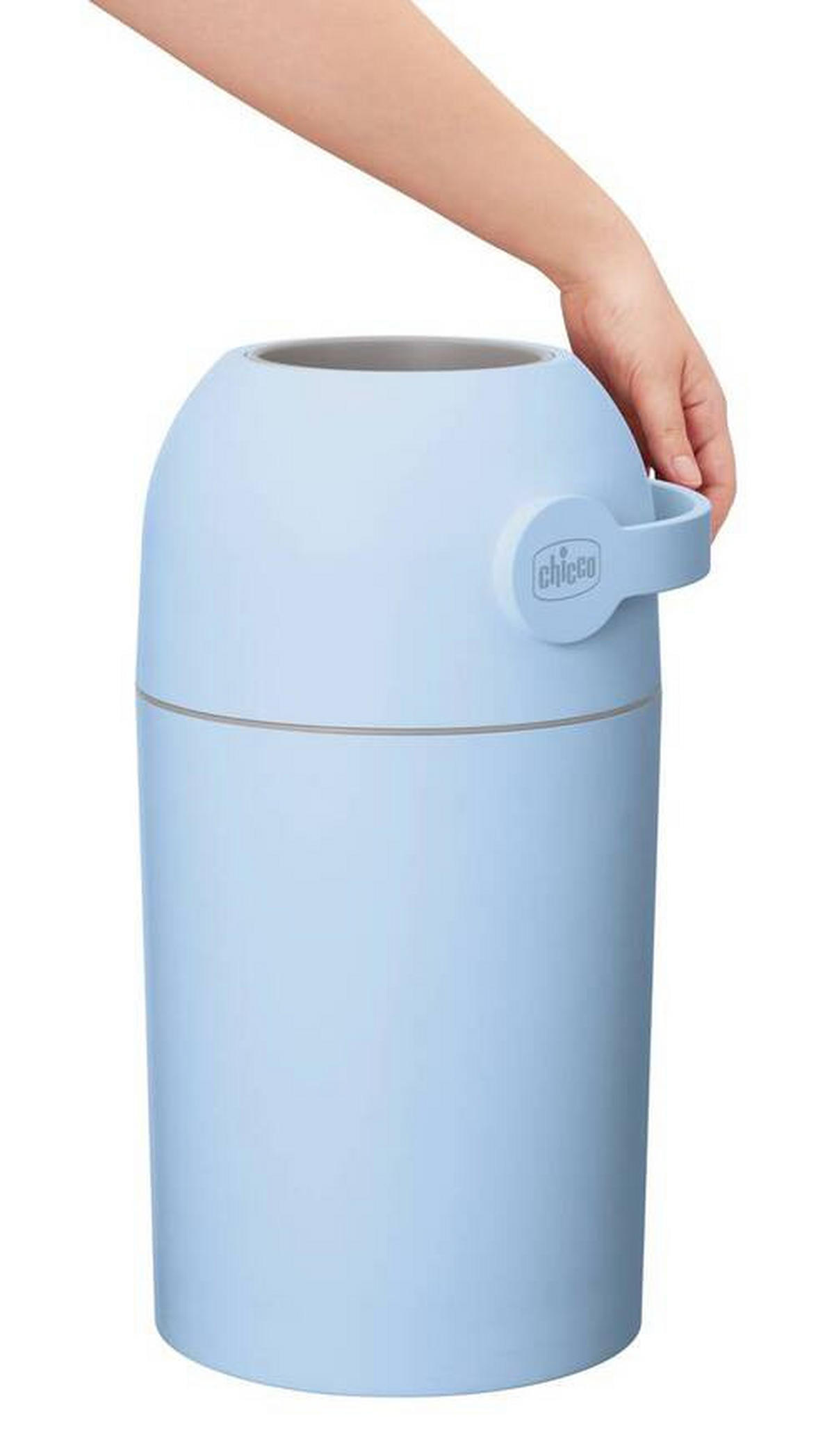 WINDELEIMER 23/48/23 cm ODOUR OFF INKL. SOFT FEUCHTTÜCHER  - Hellblau, Basics, Kunststoff (23/48/23cm) - Chicco