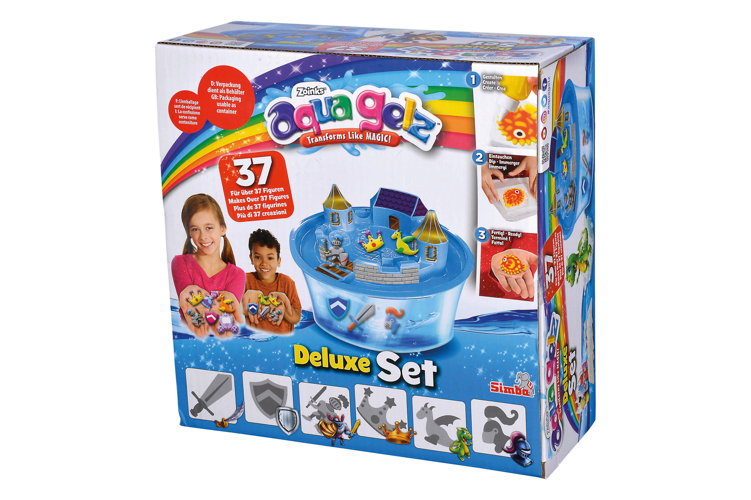 WASSERFARBEN - Multicolor, Basics (30,5/30,5/12,5cm) - Simba