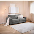 SCHLAFSOFA in Webstoff Grau  - Schwarz/Grau, KONVENTIONELL, Kunststoff/Textil (198/84/96cm) - Carryhome