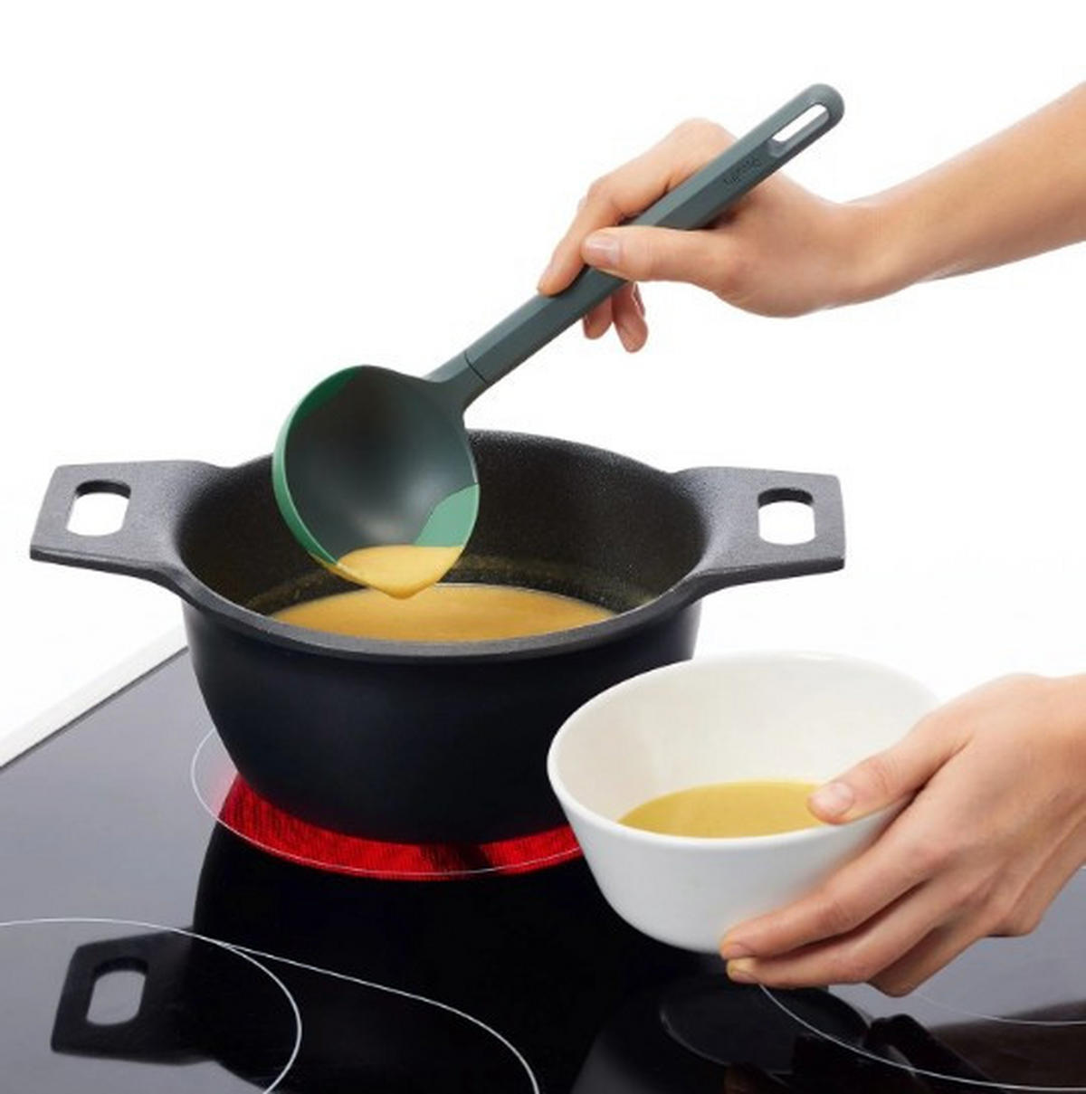 Slev Lékué - ljusgrön, Basics, plast (25,5cm) - Best Price