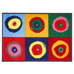 FUßMATTE 40/60 cm Multicolor  - Multicolor, Basics, Kunststoff/Textil (40/60cm) - Esposa