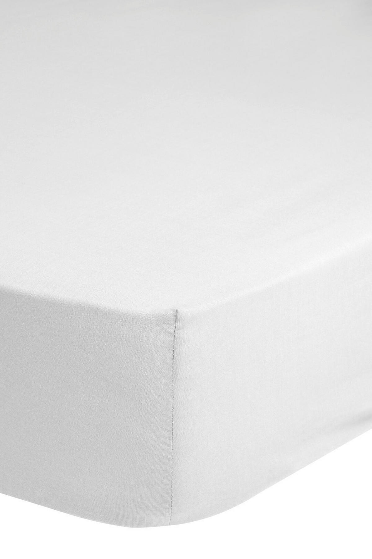 SPANNLEINTUCH 100/200 cm Renforcé  - Weiß, MODERN, Textil (100/200cm) - MID.YOU