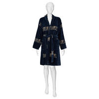 BADEMANTEL L/XL Unisex  - Blau, Basics, Textil (L/XLnull) - Diesel