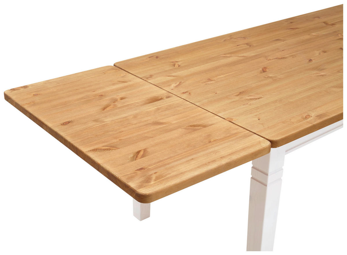 ANSTECKPLATTE Kiefer massiv Laugenfarbig  - Laugenfarbig, ROMANTIK / LANDHAUS, Holz (50/90/3cm) - Boxxx