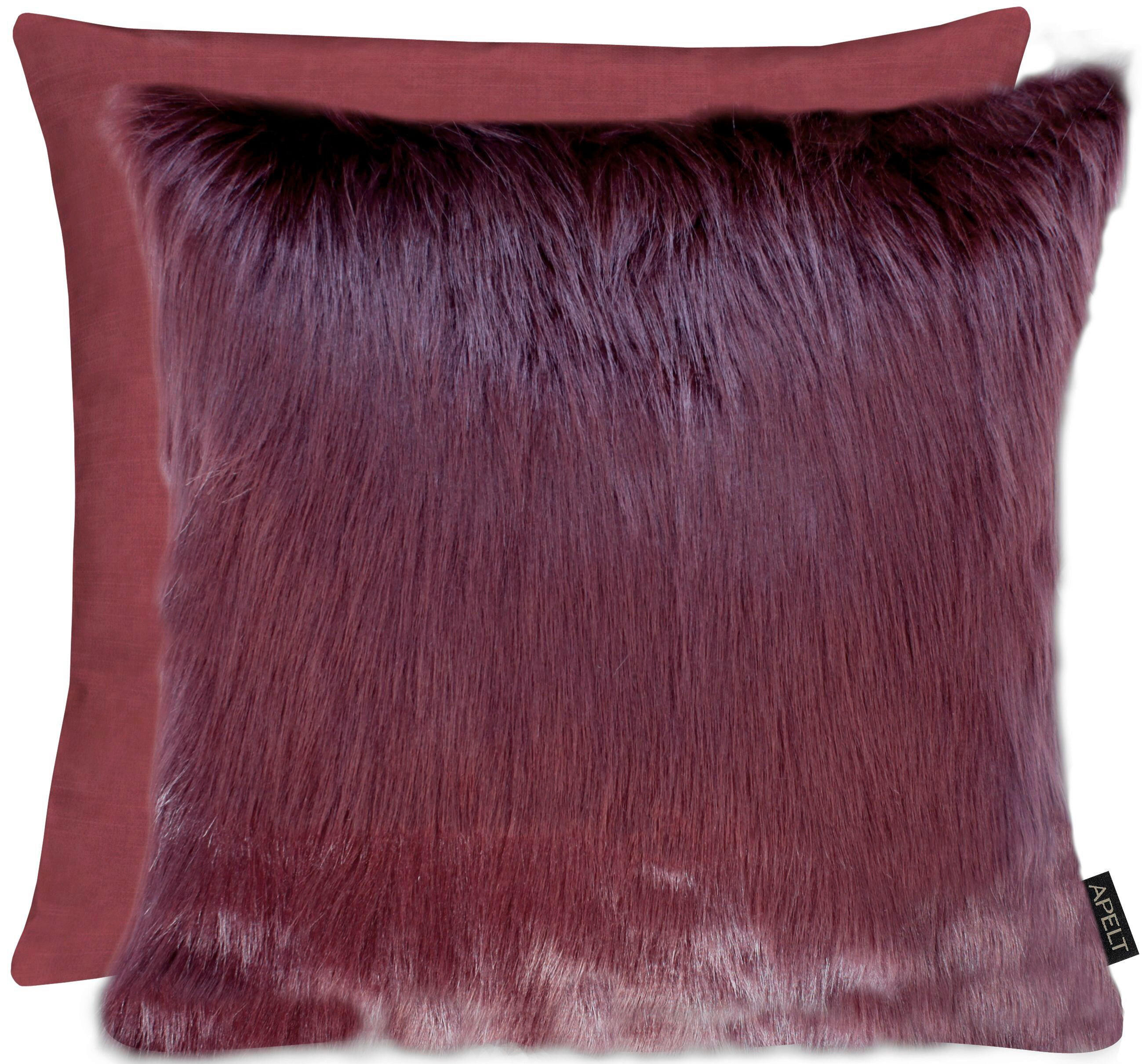 KISSENHÜLLE 46/46 cm  - Bordeaux, Basics, Textil (46/46cm) - Apelt