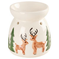 DUFTLAMPE 10/11 cm  - Weiß, Basics, Keramik (10/11cm)