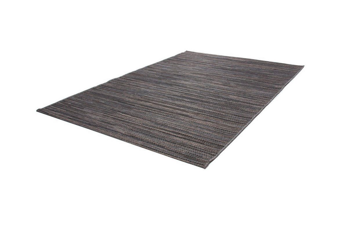 FLACHWEBETEPPICH 80/230 cm Indonesia - Bali 625 Grau Grau  - Grau, KONVENTIONELL, Textil (80/230cm)