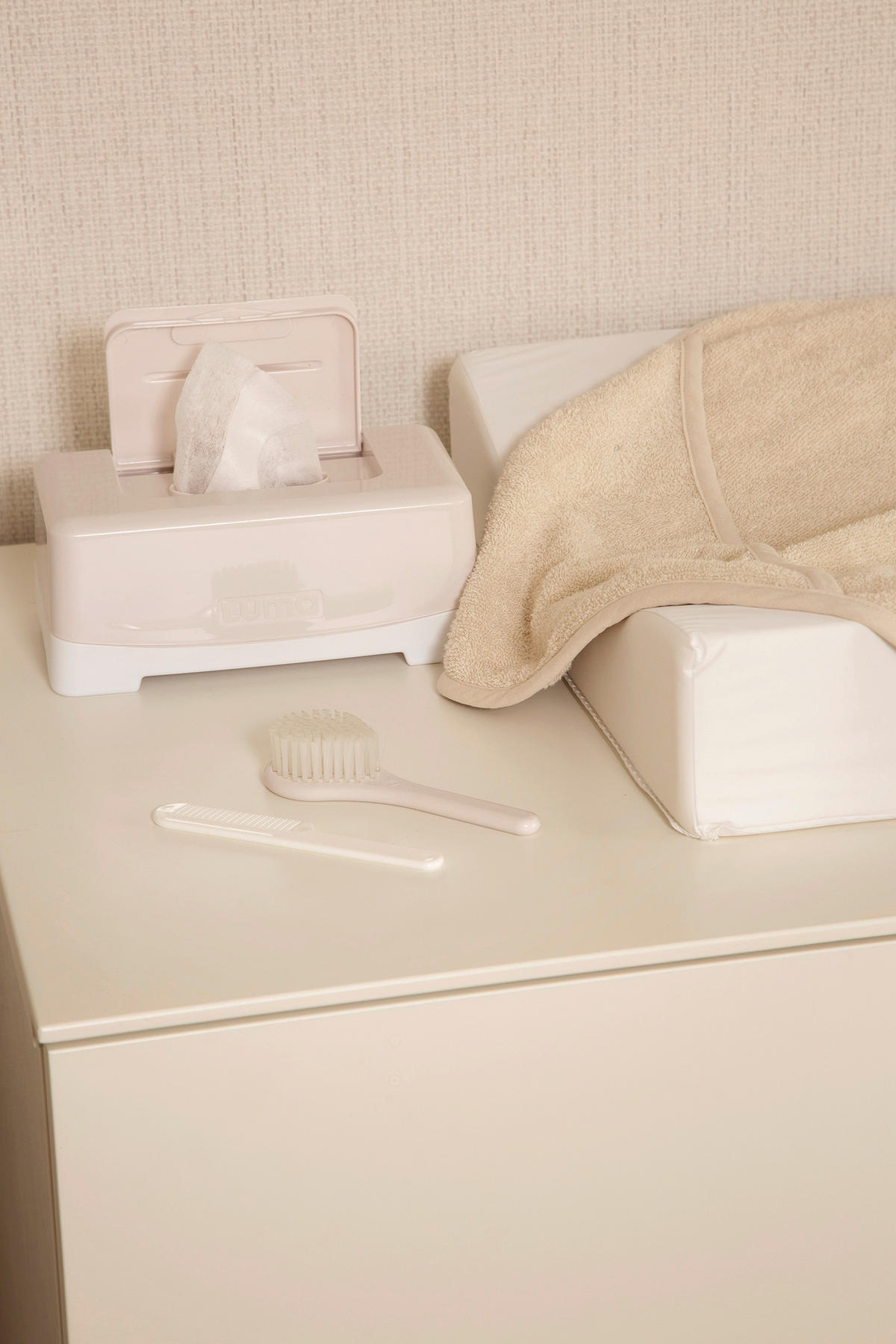 BABYBADESET Pure Oat 8-teilig  - Weiß, Basics, Kunststoff (79,5/40/46cm) - Luma