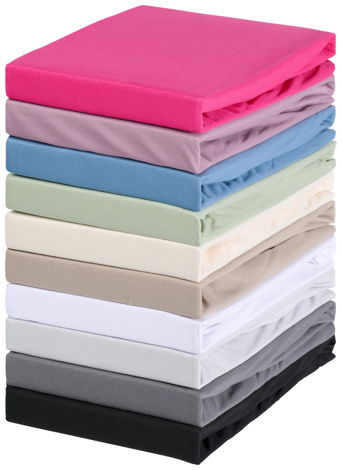 BOXSPRING-SPANNLEINTUCH 90/220 cm Jersey  - Taupe, KONVENTIONELL, Textil (90/220cm) - Novel
