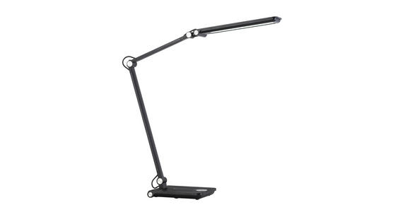 LED-SCHREIBTISCHLEUCHTE - Chromfarben/Schwarz, Basics, Kunststoff/Metall (80cm) - Novel