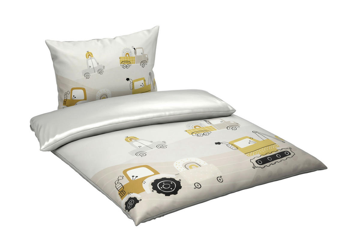DETSKÁ POSTEĽNÁ BIELIZEŇ 100/135 cm  - béžová, Basics, textil (100/135cm) - Patinio