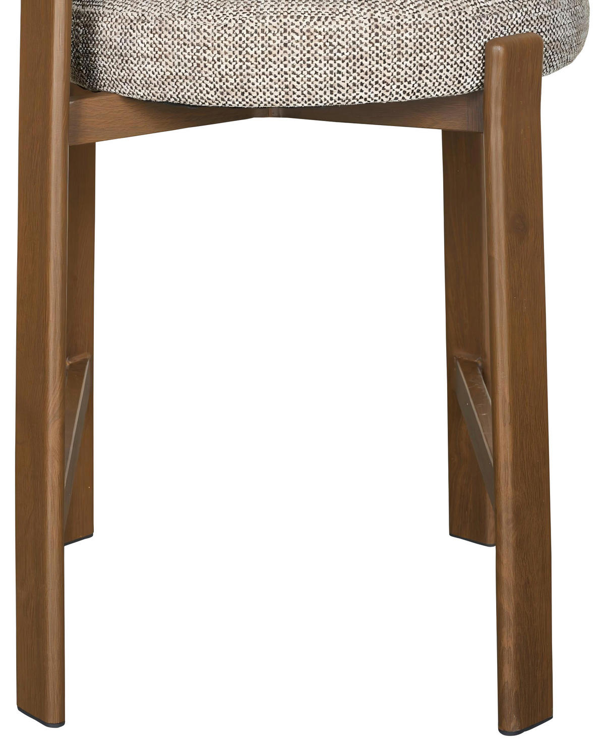 BARSKA STOLICA  smeđa, boje oraha  metal, tekstil      - boje oraha/smeđa, Moderno, metal/tekstil (52/90,5/53,5cm) - Livetastic