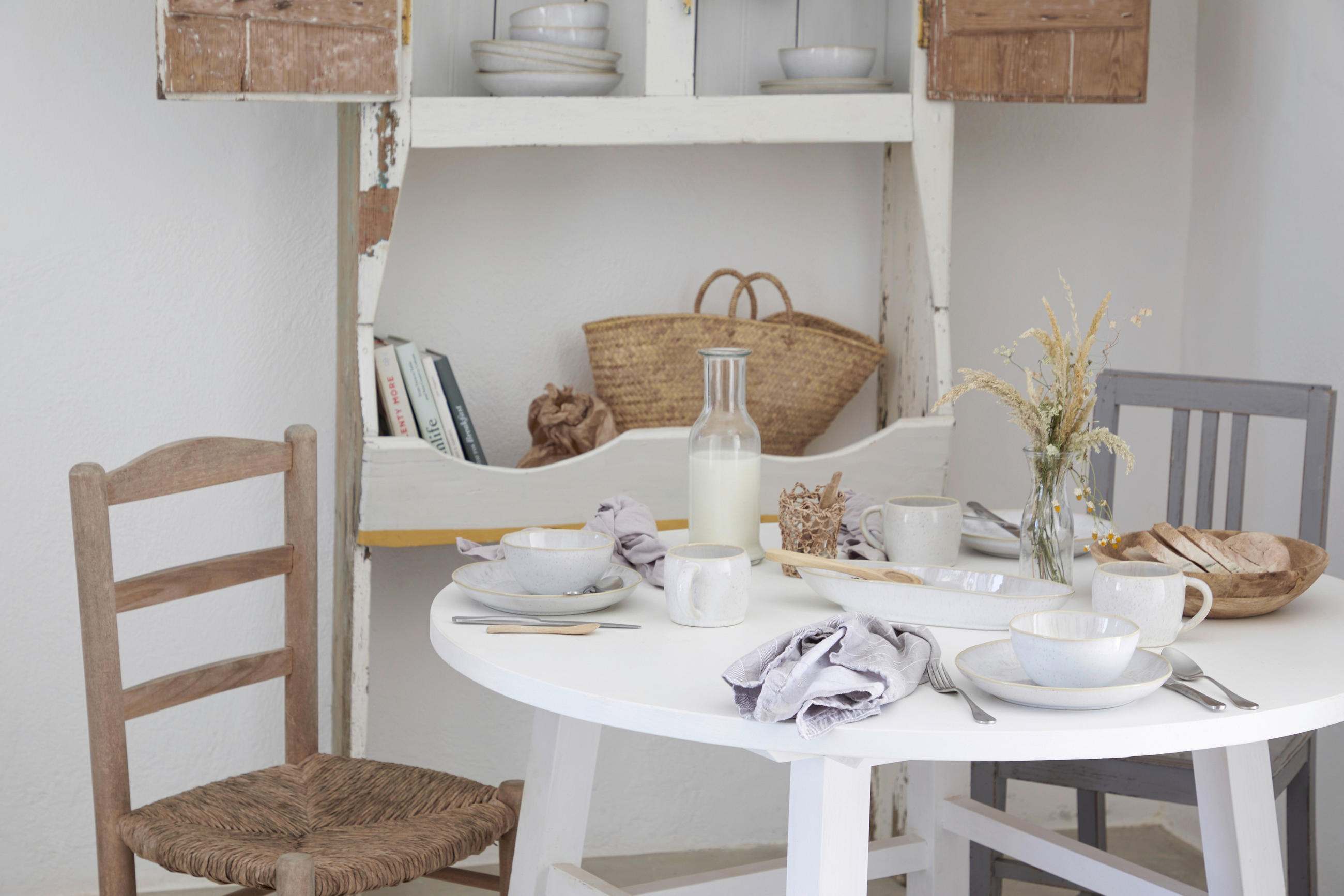 SERVIERPLATTE - Creme, Basics, Keramik (41/14,3cm) - Costa Nova