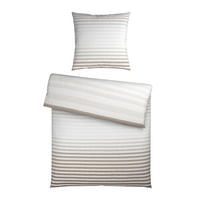 BETTWÄSCHE Flanell 155/220 cm  - Grau, Textil (155/220cm) - Novel