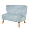 KINDERSOFA - Hellblau, Basics, Textil (70/50/48cm) - Roba