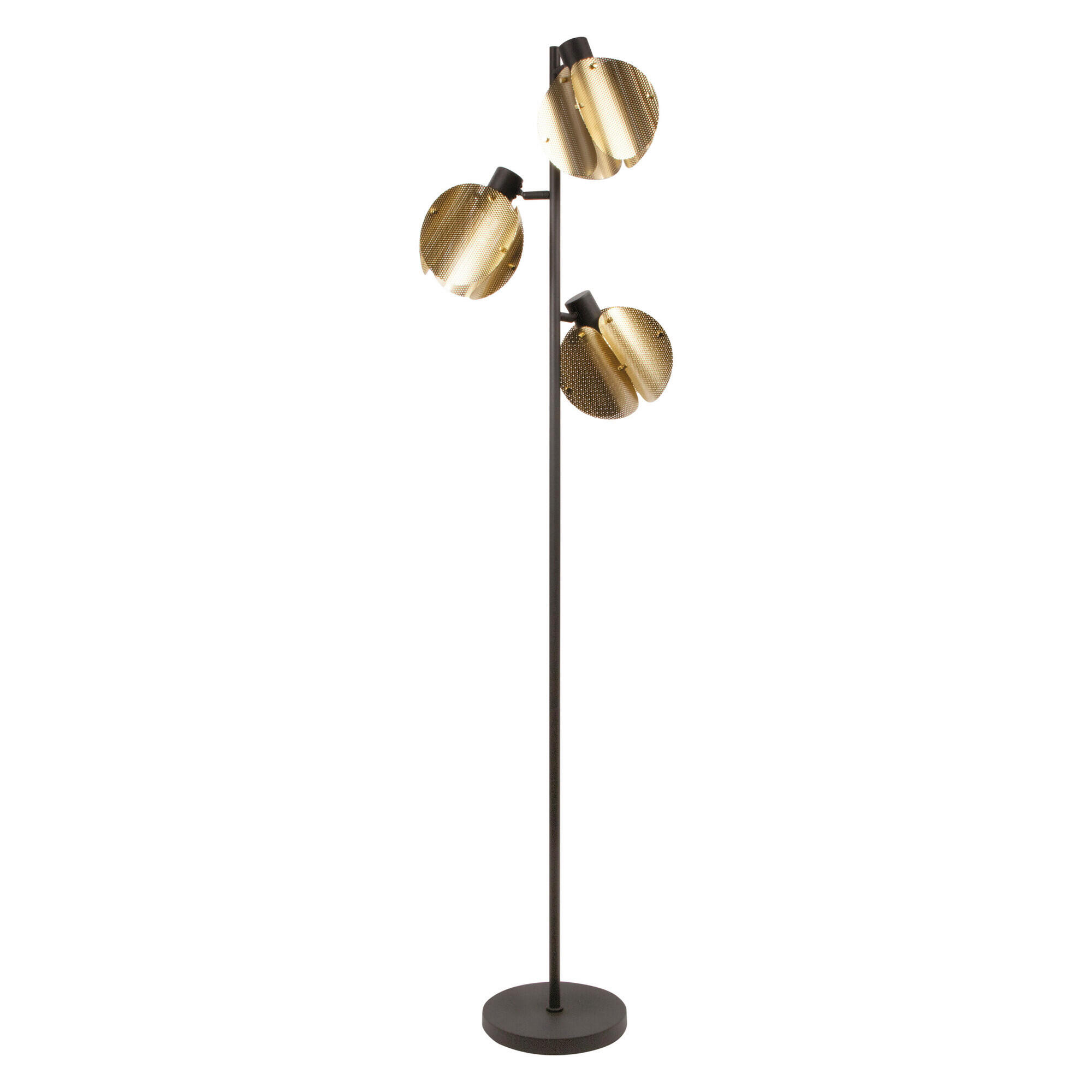STEHLEUCHTE Modern 36/166,5 cm  - Goldfarben, Design, Metall (36/166,5cm) - Osram