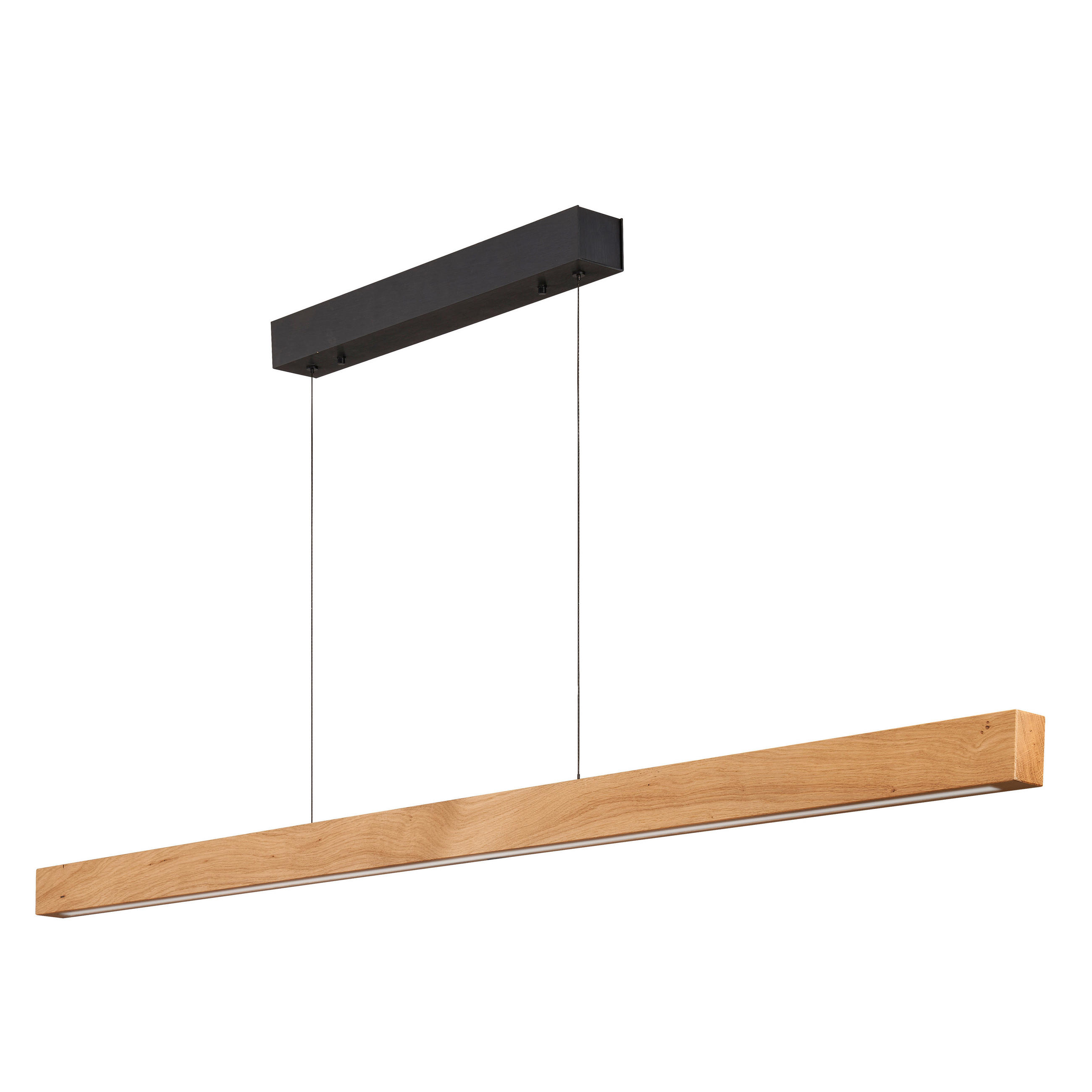 LED-HÄNGELEUCHTE Lucy 148/6/6 cm   - Wildeiche, Natur, Holz (148/6/6cm) - Ambiente