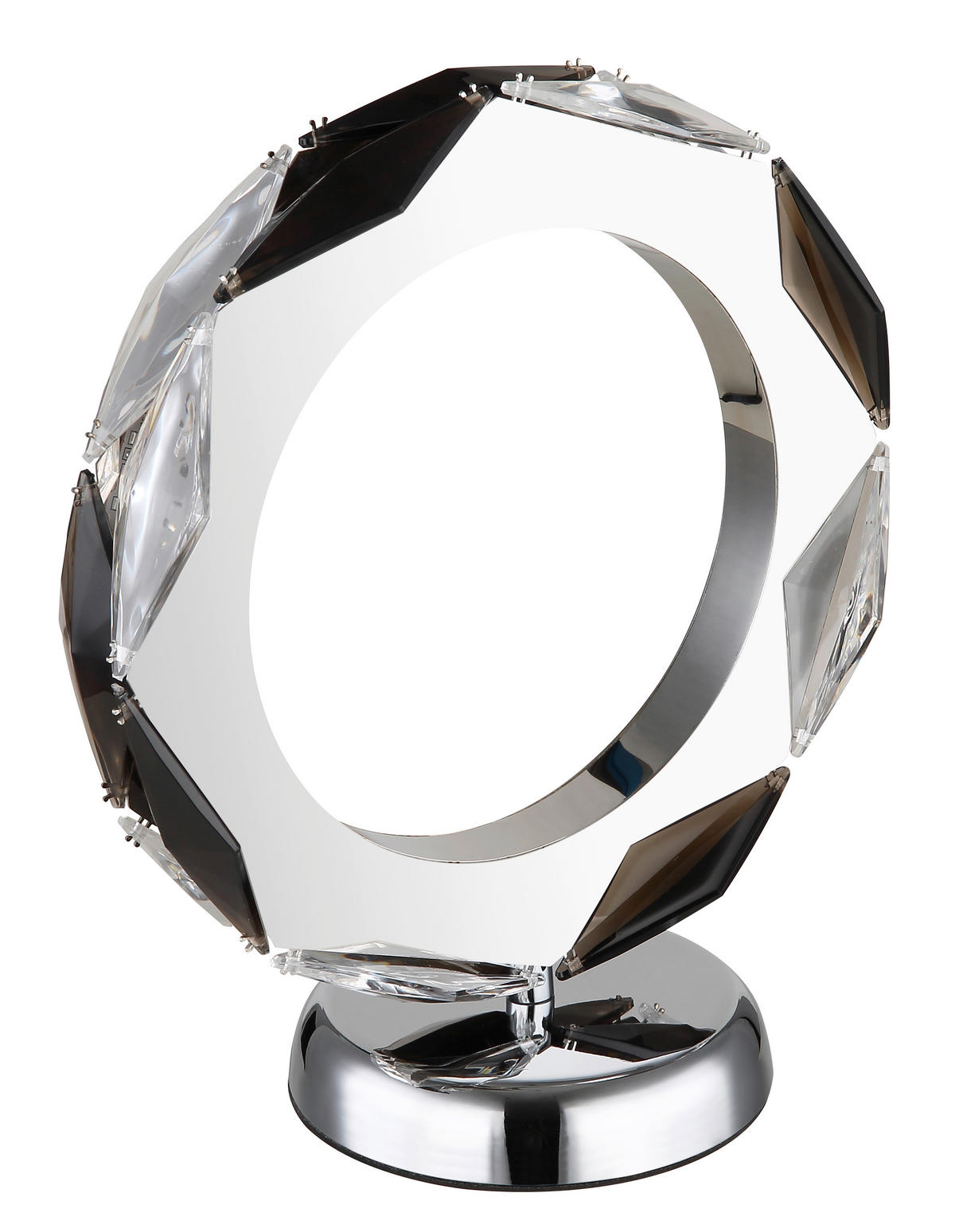 NAMIZNA LED-SVETILKA     24/13/27 cm          - barve kroma/prozorno, Design, kovina/umetna masa (24/13/27cm) - Globo