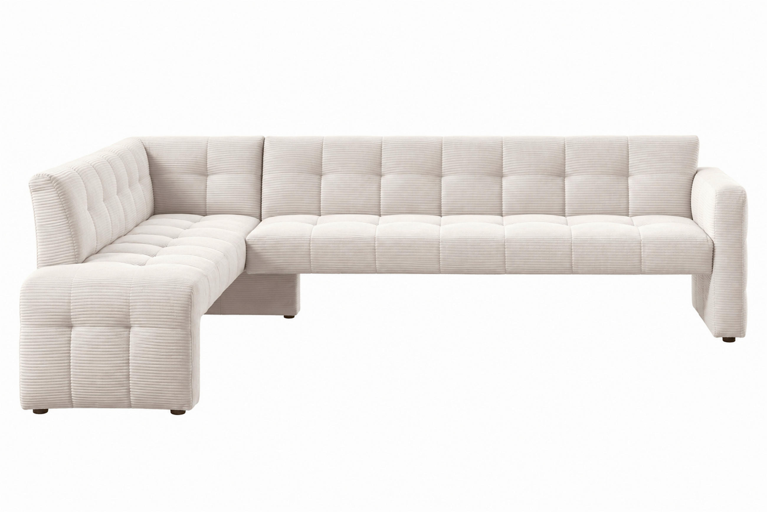 ECKBANK 265/197 cm  in Beige  - Beige/Schwarz, MODERN, Holz/Holzwerkstoff (265/197cm) - Livetastic