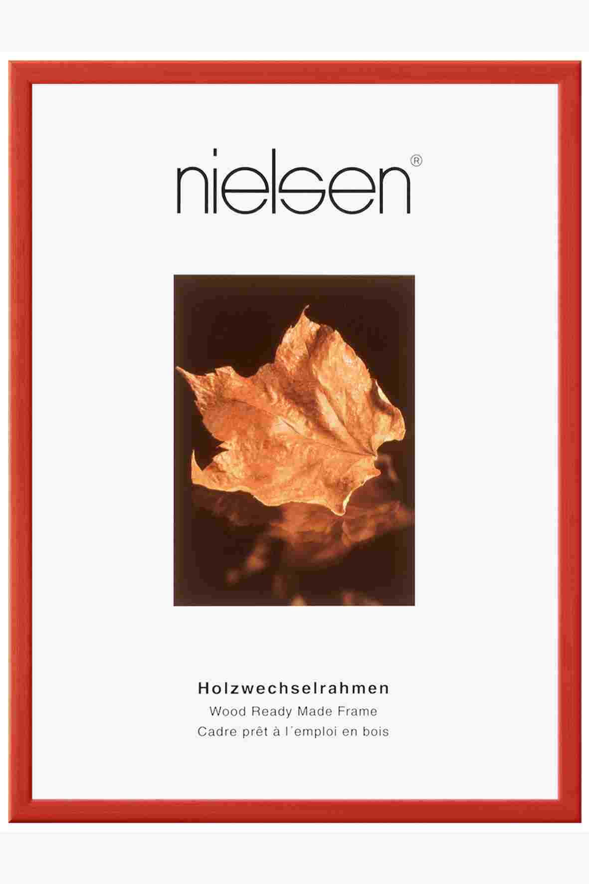 BILDERRAHMEN 17/22 cm  - Rot, Basics, Holz (17/22cm) - Nielsen