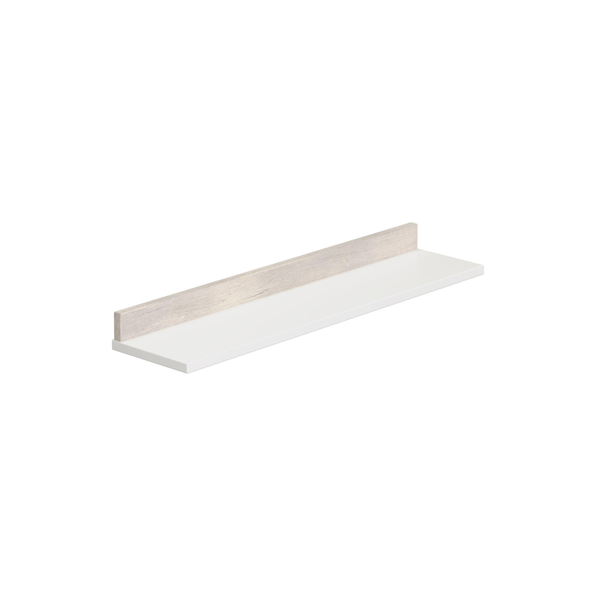 Paidi Wandboard Kira Grau, Weiß, Eiche 94.8x8.3x22.2 cm