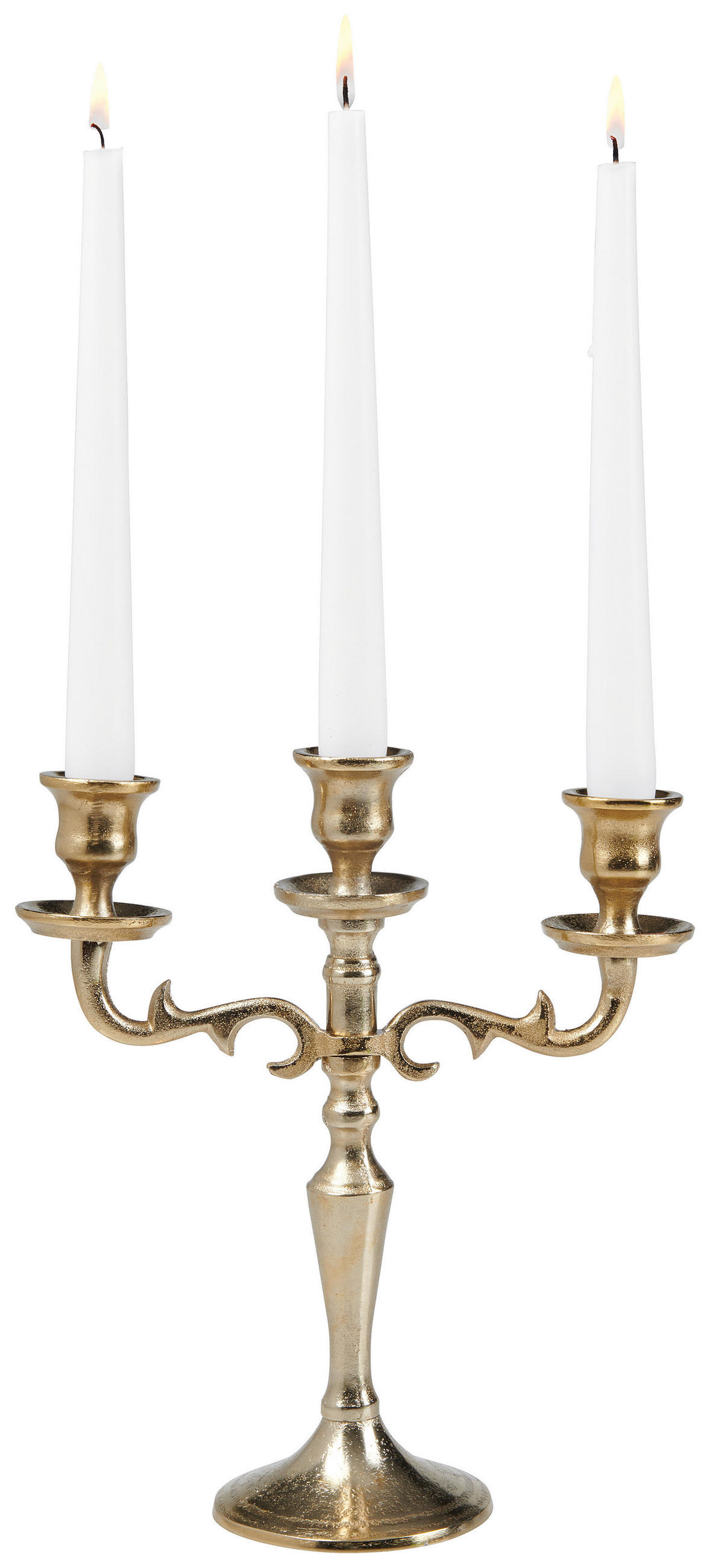 LJUSSTAKE  - guldfärgad, Lifestyle, metall (23/10/26cm)