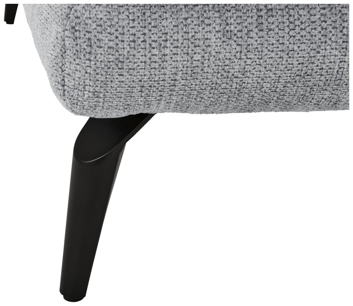 HÖRNSOFFA i flatväv mörkgrå  - mörkgrå/svart, Klassisk, metall/textil (294/176cm) - MID.YOU