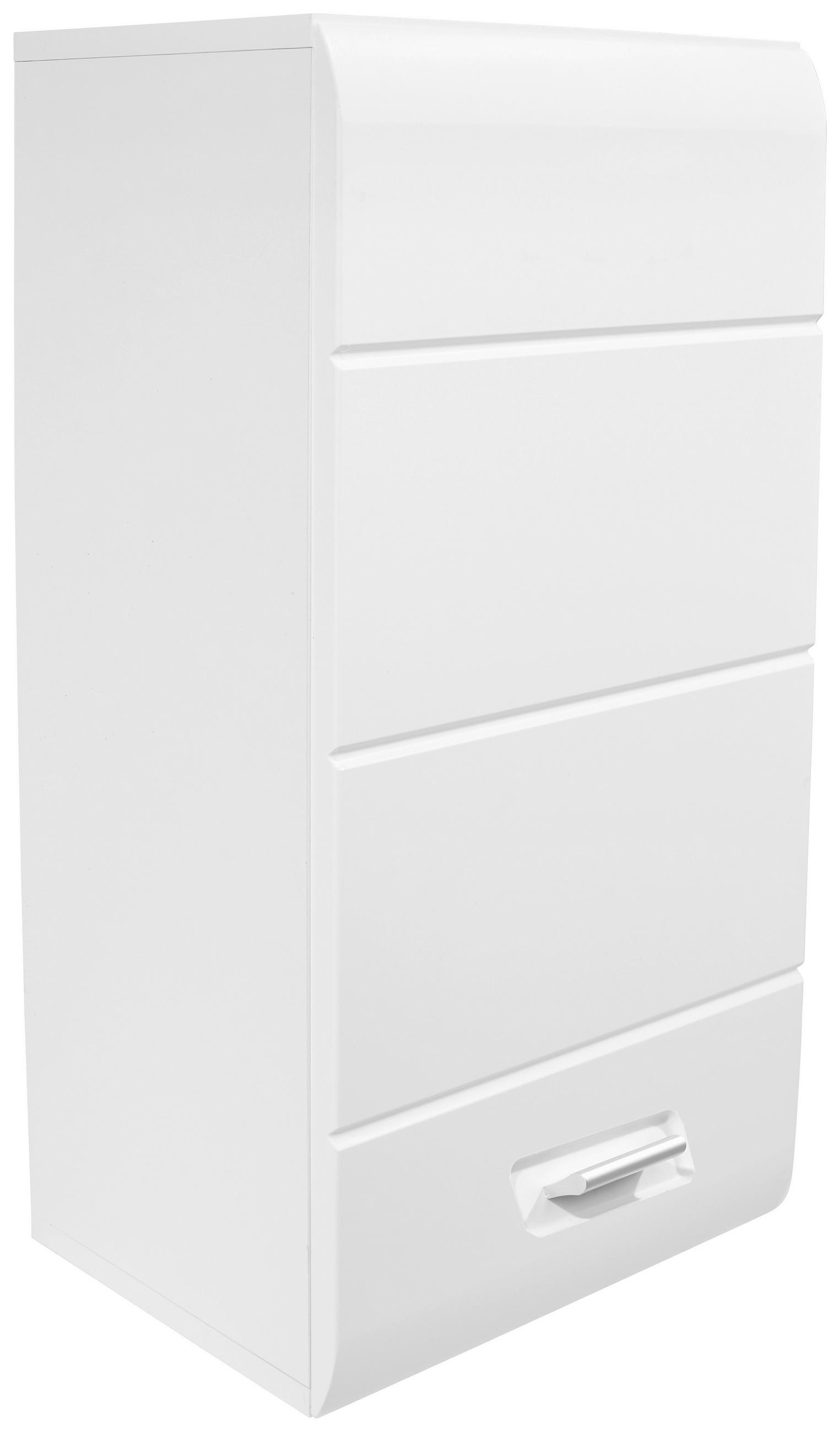 Hängeschrank Pearl B: 40cm, Weiß