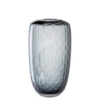 VÁZA, sklo, 36 cm - antracitová, Basics, sklo (20,8/37/20,8cm) - Leonardo