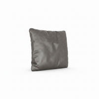 ZIERKISSEN  - Anthrazit, Design, Leder (71/64/15cm) - Livetastic