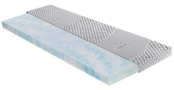 TOPPER 90/200 cm Höhe ca. 7 cm  - Weiß, KONVENTIONELL, Textil (90/200cm) - Novel