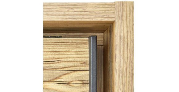 Schiebetürenschrank 270cm Alicante, Alpinlook/Betonoxid - Fichtefarben/Grau, MODERN, Holzwerkstoff (270/210/60cm) - Luca Bessoni