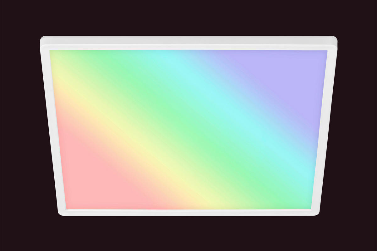 LED-PANEEL Slim 42/42/2,8 cm   - Weiß, Basics, Kunststoff (42/42/2,8cm)