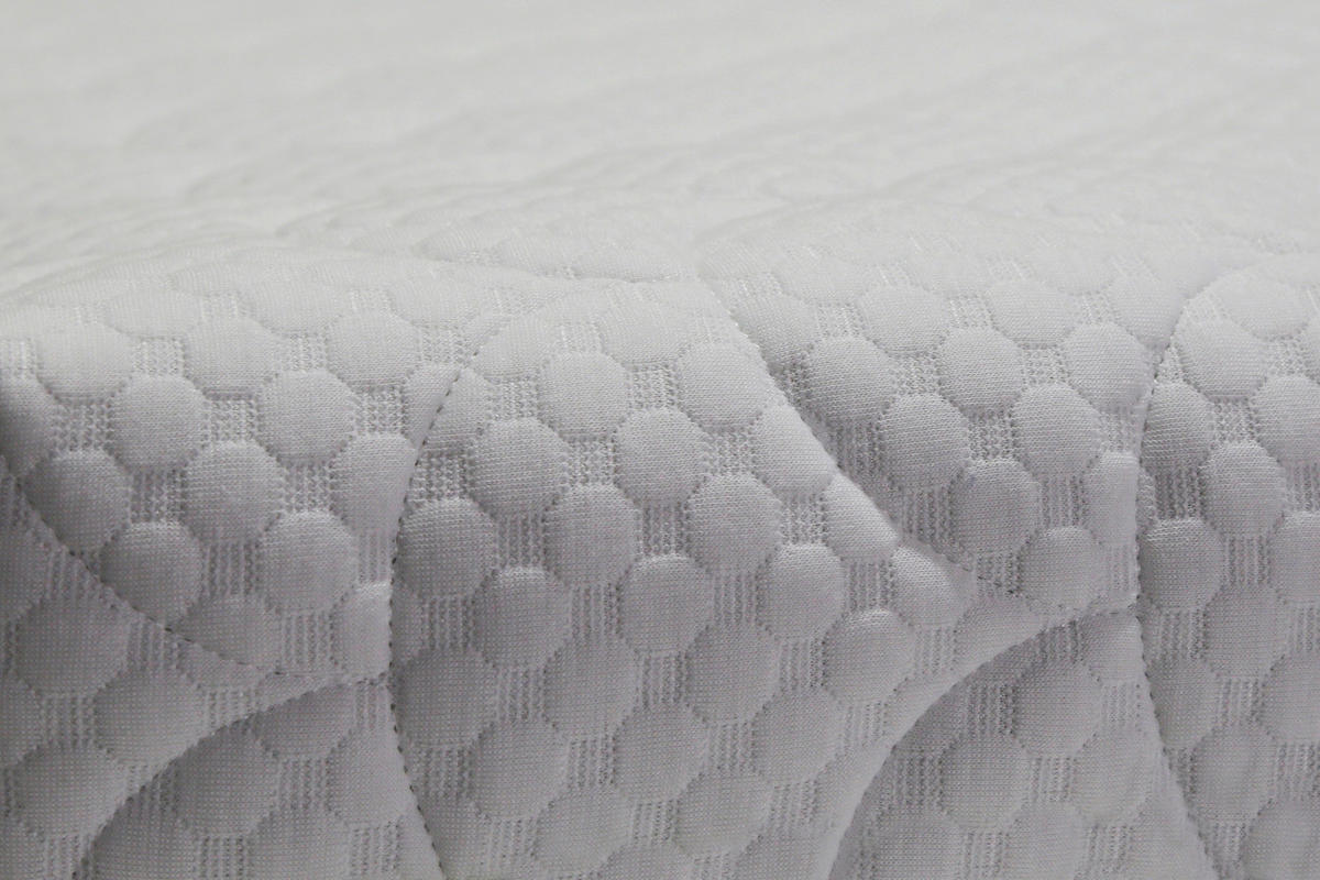 LEŽIŠČE IZ UDOBNE PENE 90/200 cm  - bela, Design, tekstil (90/200cm) - Hom`in