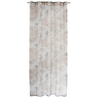 ÖSENSCHAL transparent 140/255 cm   - Beige, Basics, Textil (140/255cm)