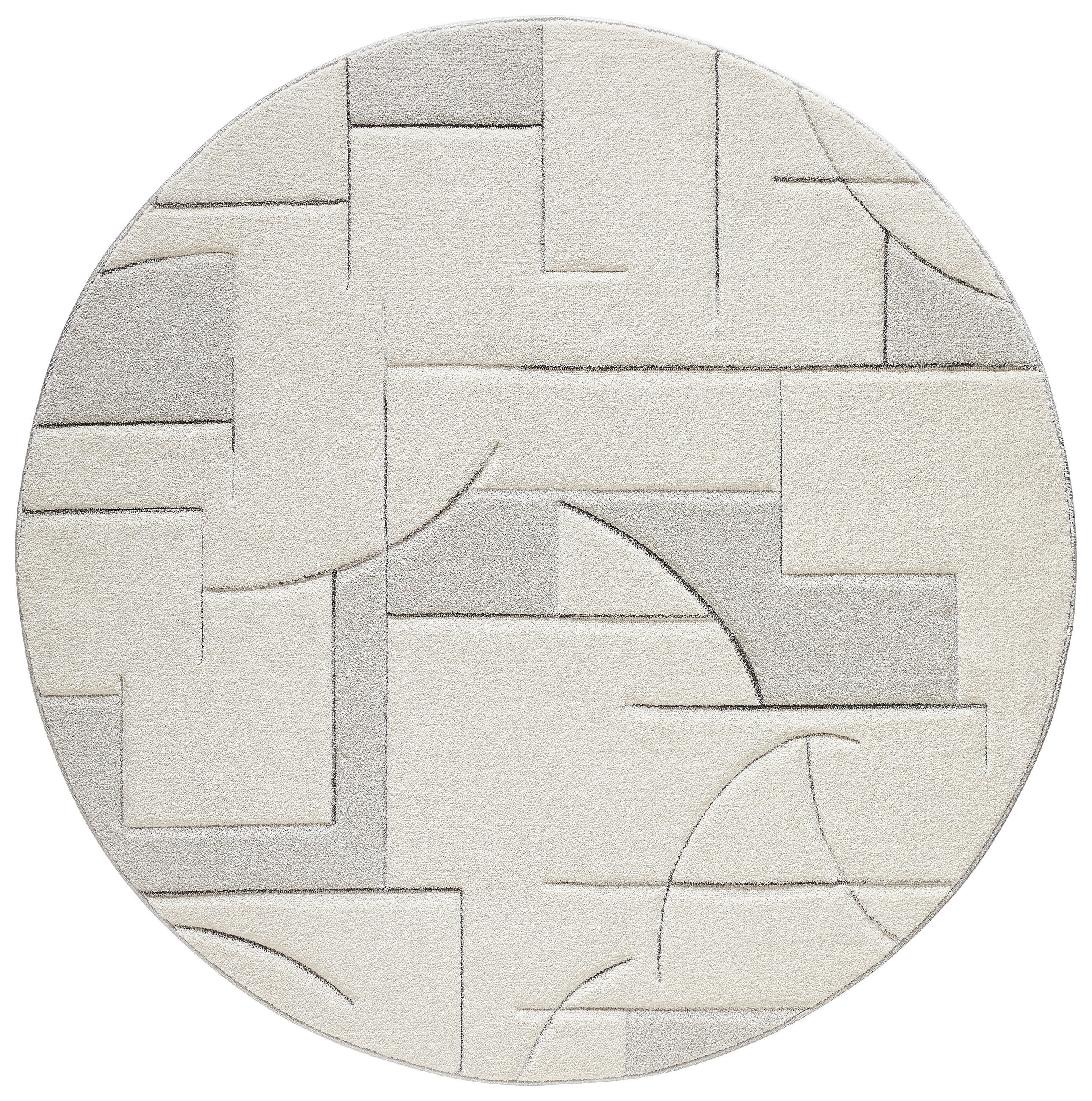 TKANÝ KOBEREC, 160 cm, krémová - krémová, Design, textil (160cm) - Novel