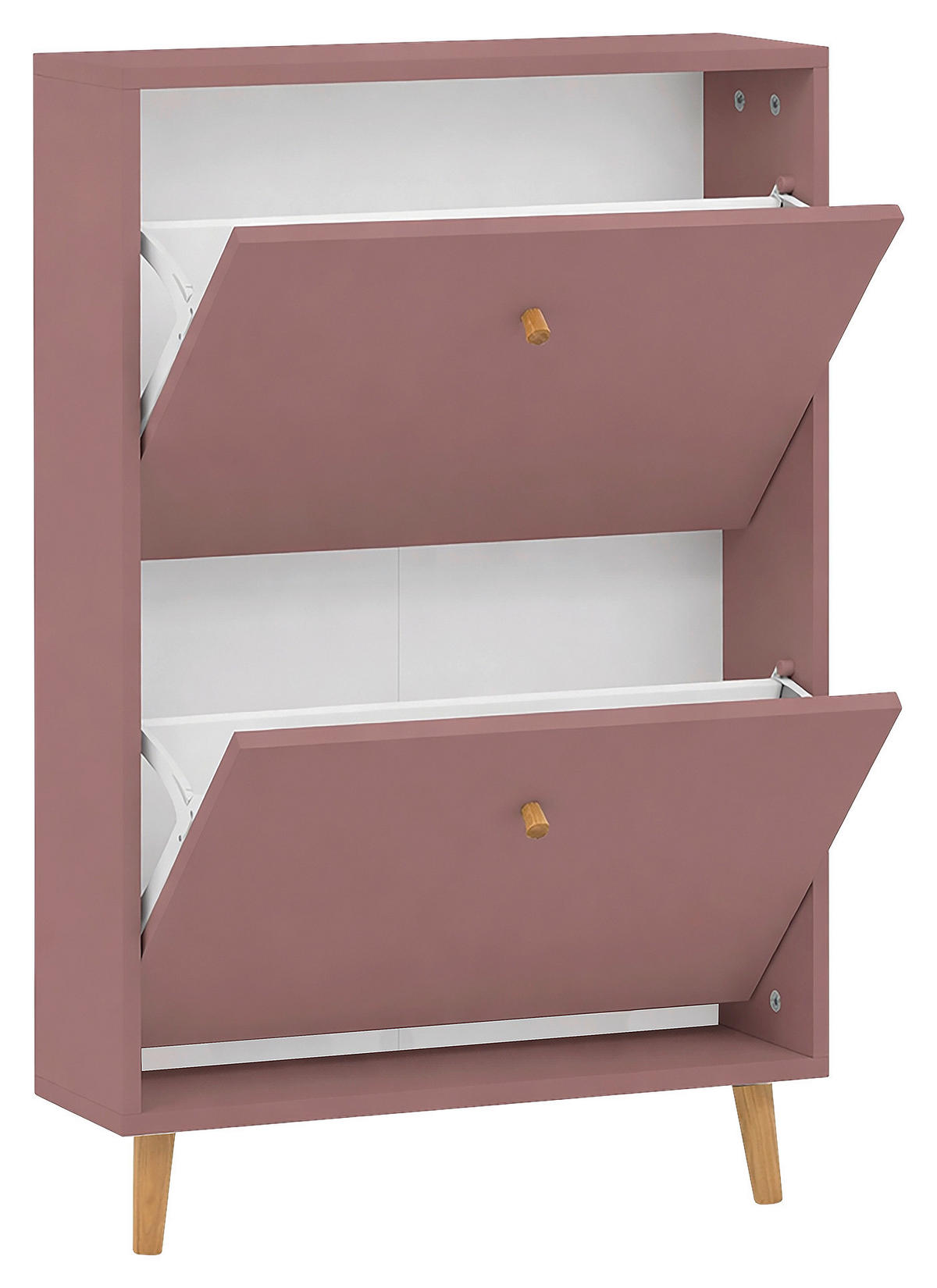 SCHUHKIPPER  in 59,8/92,2/19,55 cm  - Mauve, Design, Holz/Holzwerkstoff (59,8/92,2/19,55cm) - MID.YOU