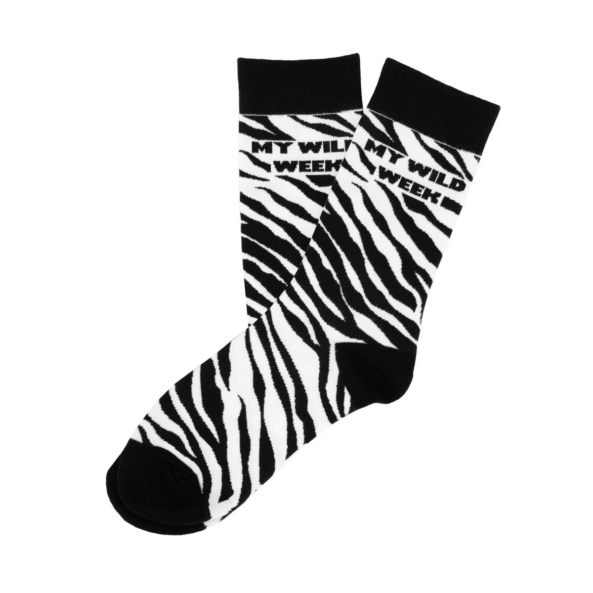 SOCKEN  - Waldgrün/Hellbraun, Trend, Textil (15/6/10cm)