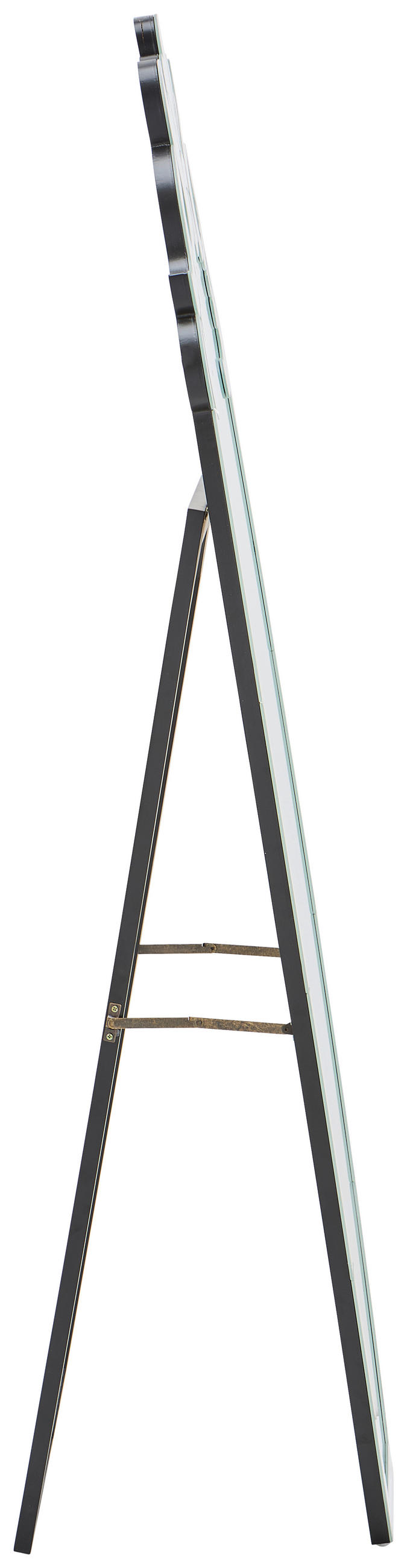WANDSPIEGEL 55/160/4,2 cm    in oval  - Klar, Design, Glas/Holzwerkstoff (55/160/4,2cm) - MID.YOU