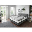 BOXSPRINGBETT 180/200 cm  in Grau  - Schwarz/Grau, KONVENTIONELL, Holz/Holzwerkstoff (180/200cm) - Carryhome