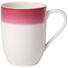 KAFFEEBECHER 340 ml - Creme/Rosa, KONVENTIONELL, Keramik (0,34l) - Villeroy & Boch KAFFEEBECHER 340 ml - Creme/Rosa, KONVENTIONELL, Keramik (0,34l) - Villeroy & Boch