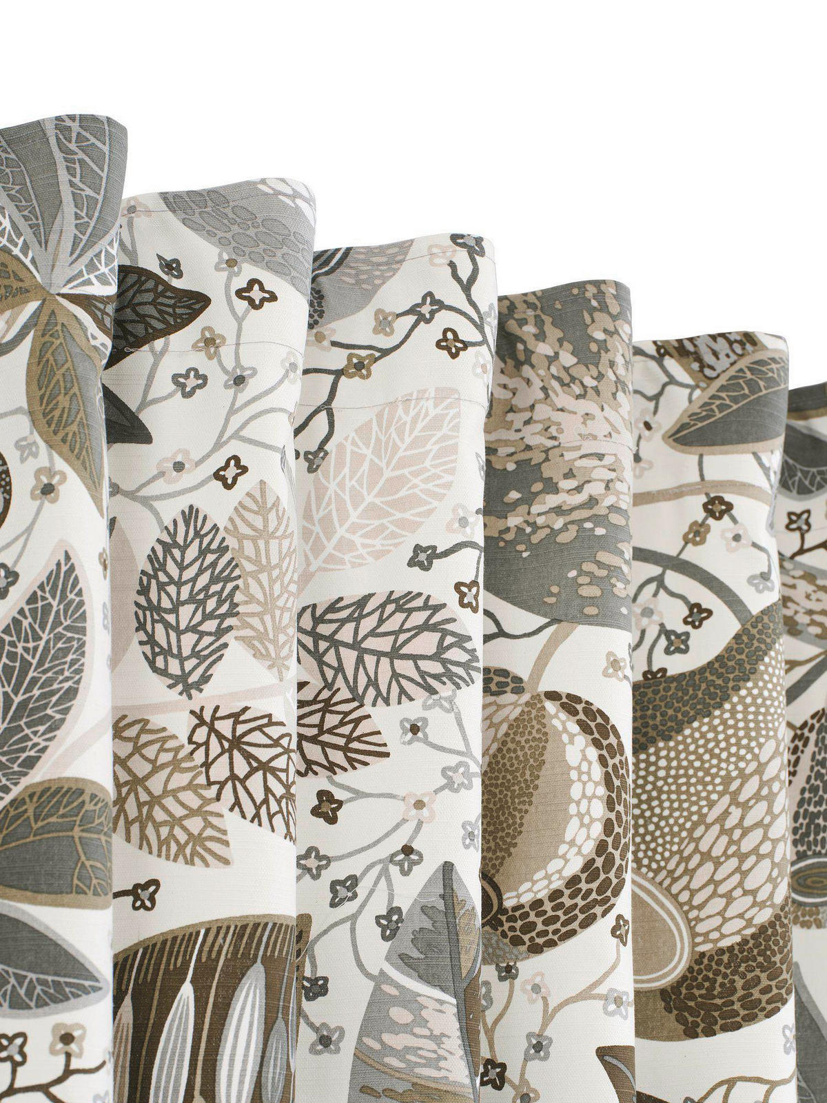 FERTIGVORHANG  - Grün, Natur, Textil (145/250cm) - Svanefors