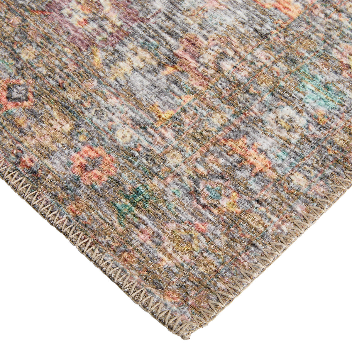 VINTAGE-TEPPICH 76/240 cm Grau  - Grau, LIFESTYLE, Textil (76/240cm) - Novel