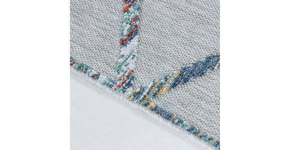 FLACHWEBETEPPICH 140/200 cm Bahama Multicolor  - Multicolor, Design, Textil (140/200cm) - Novel