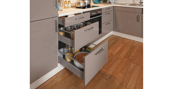 EINBAUKÜCHE   - Design, Holzwerkstoff - Novel