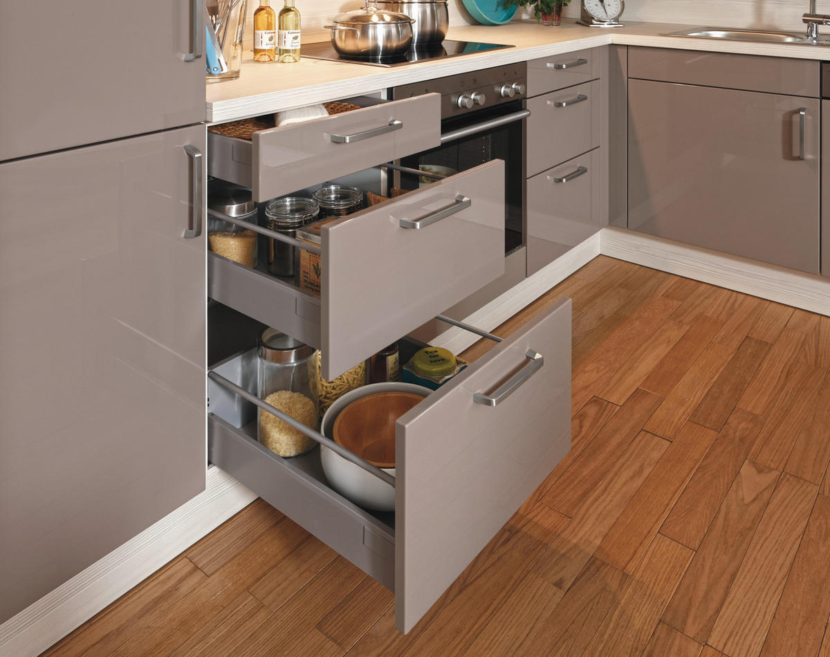 EINBAUKÜCHE   - Design, Holzwerkstoff - Novel